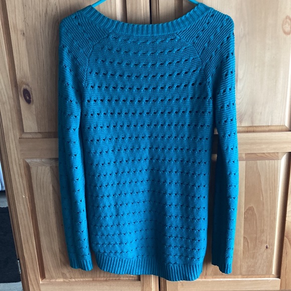 Teal BCBG Hi-Lo Sweater XXS - Picture 4 of 5